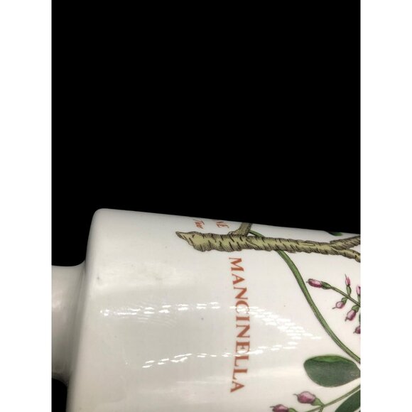 Portmeirion Ceramic Ice Water Rolling Pin Botanic Garden Mancinella Tree 14" x 3 - Picture 8 of 9